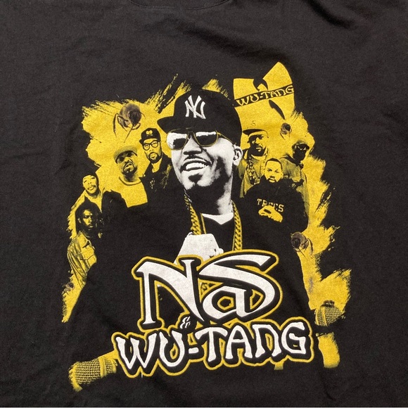 Preloved Nas & Wu-Tang Clan Live Nation New York State Of Mind Tour 2022 Shirt - Picture 2 of 4